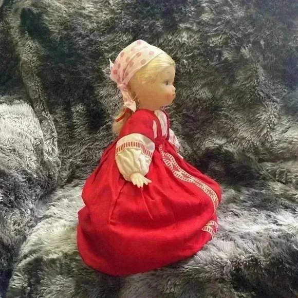 Russian Tea  Cozy with Vinyl Doll Head - Picture 3 of 15